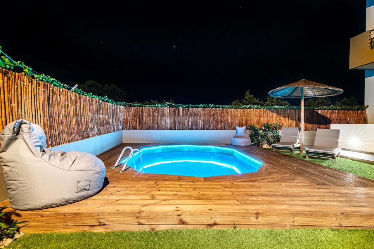 Cozy House With Pool Near Beach Gazi Экстерьер фото